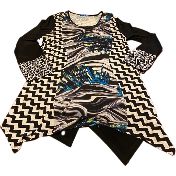 Aster by Firmiana Abstract Tunic, Size XL - Picture 3 of 4